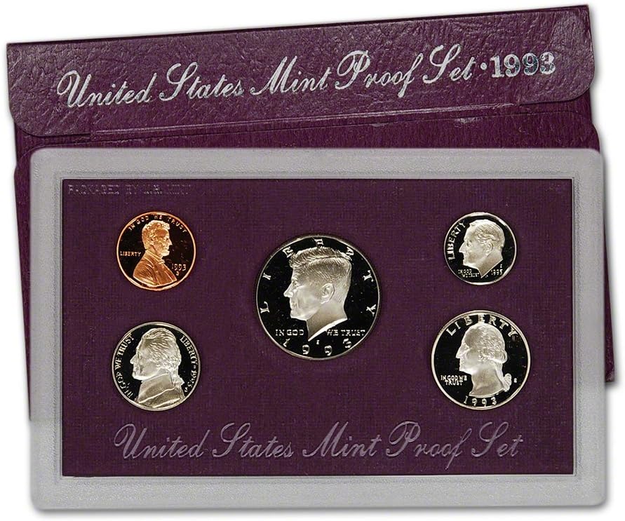 1993 S US Mint Proof Set OGP
