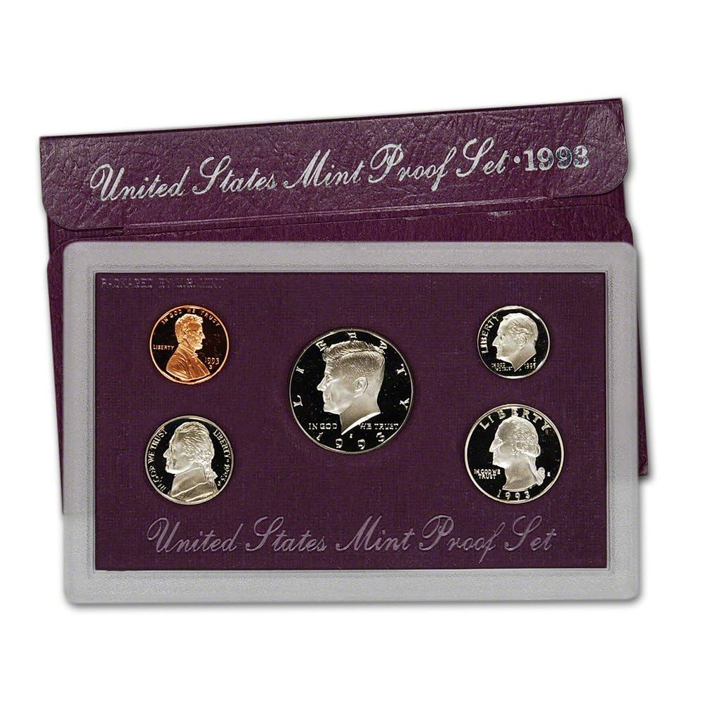 アメリカ合衆国 旧貨幣 コレクション 1993 S US Mint Proof Set OGP at Amazon's Collectible Coins Store