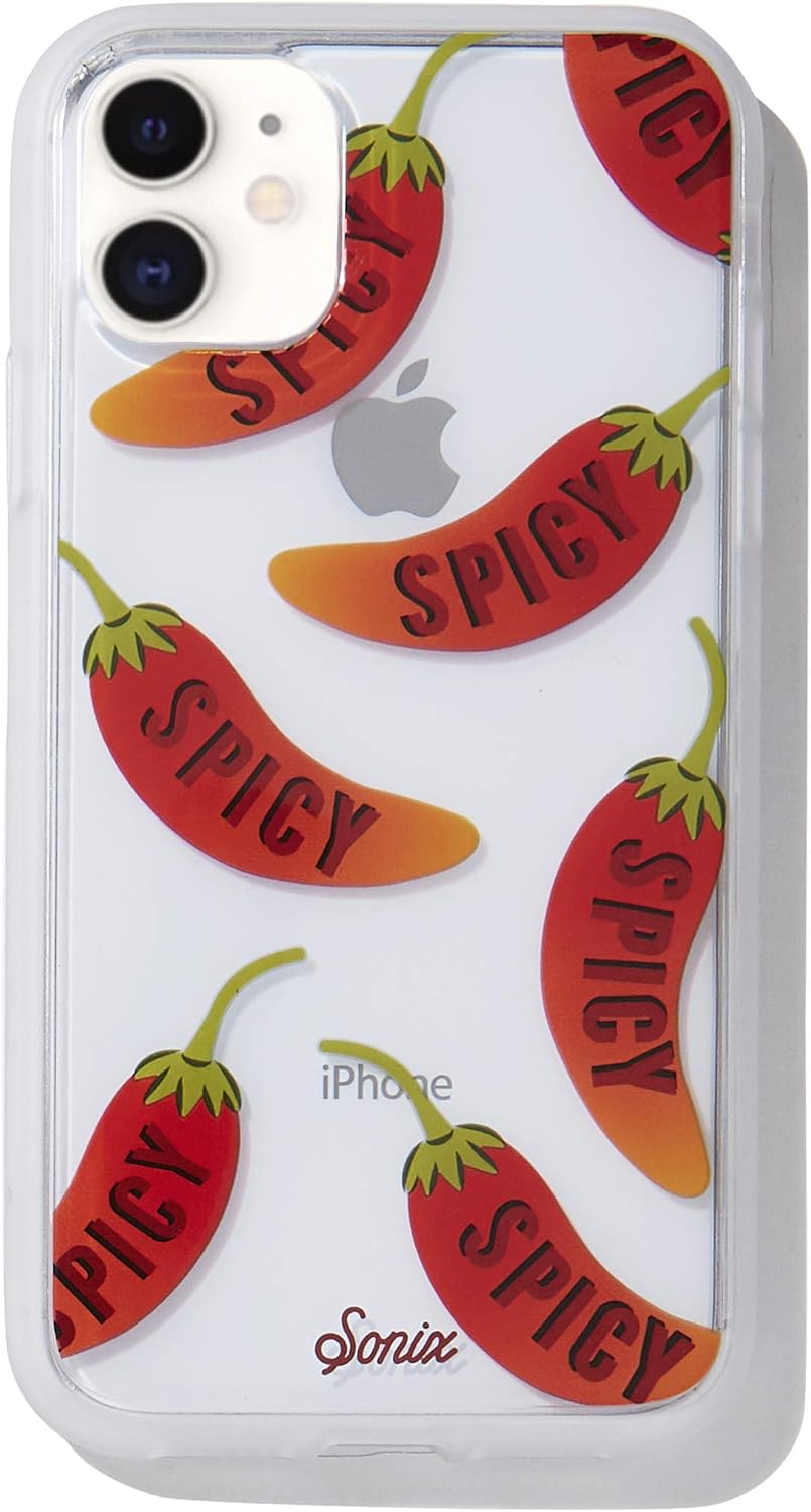 Sonix Spicy (Chili Pepper) Case for iPhone 11 [10ft Drop Tested] Protective Clear Series for Apple iPhone 11