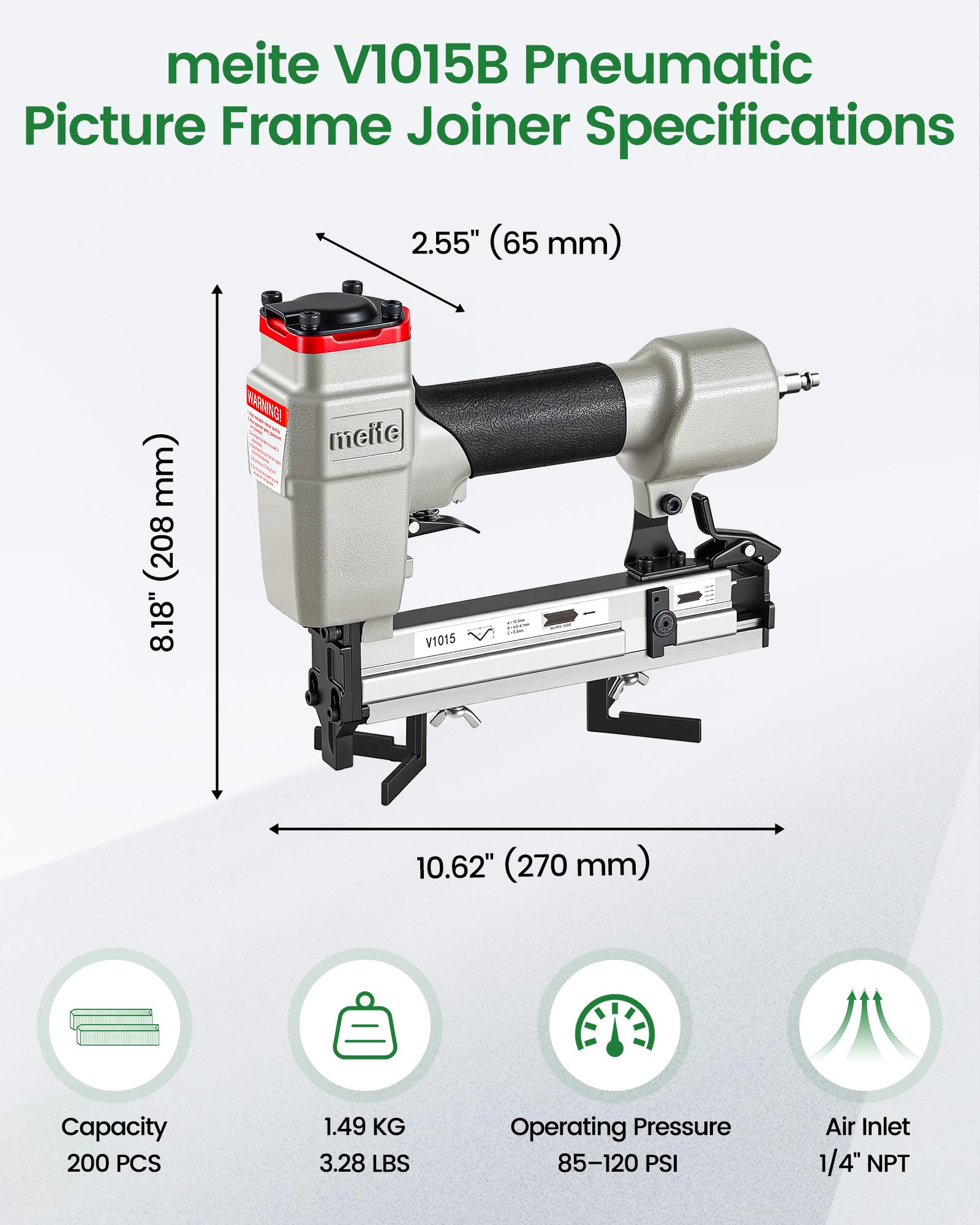 meite V-Nailer V1015B - Framing Nailer -2