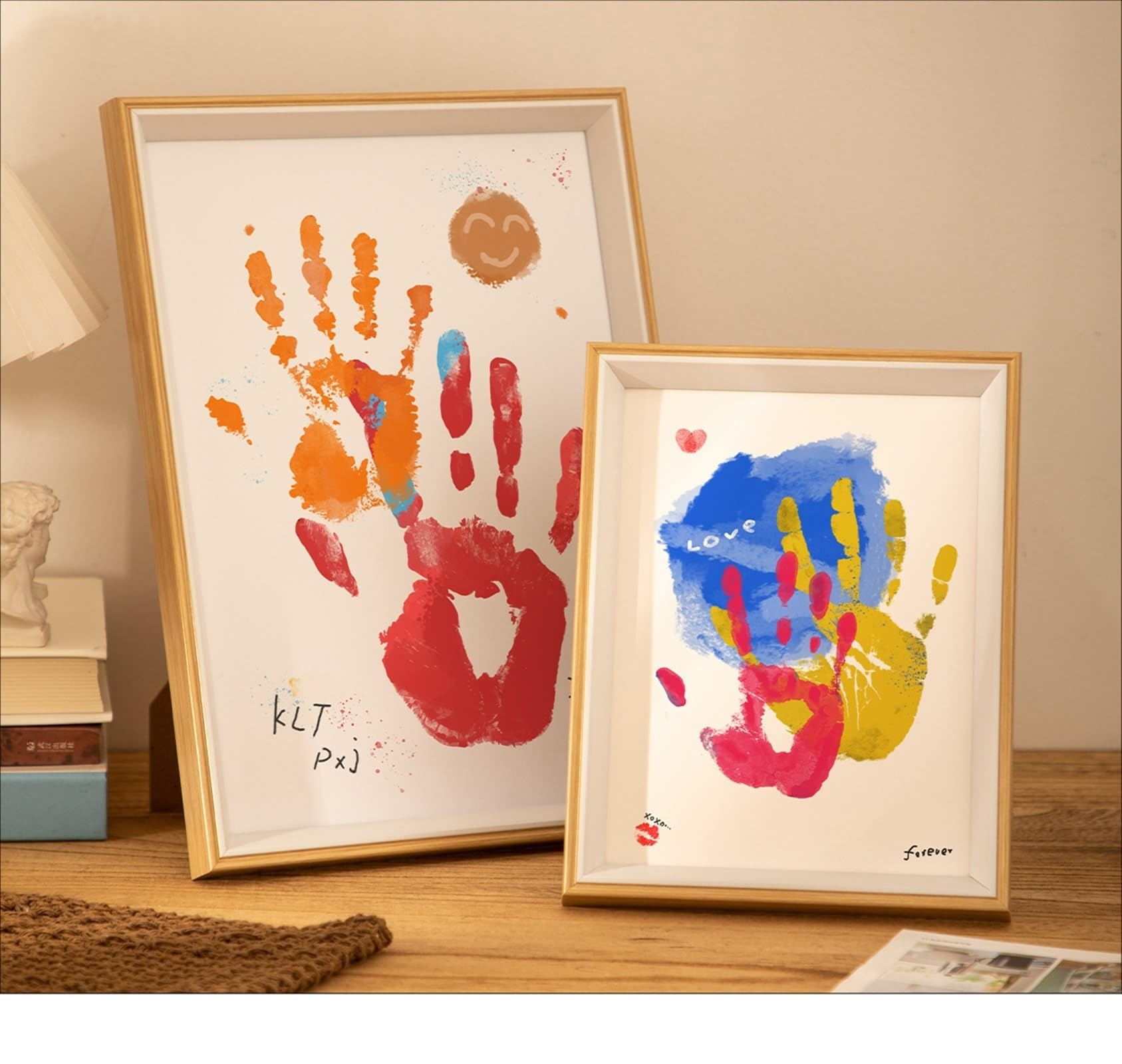 Photo Frames - Cornice rettangolare in legno bianco, 15,24 x 20,32 cm, per foto, immagini, poster orizzontale e verticale