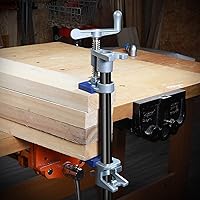 Vista 8 de WORKPRO 2-Pack 3/4'' Pipe Clamps, Wood Gluing Pipe Clamp Set with H-shaped Feet, Lightweight Cast Aluminum Quick Release Wood Clamps for