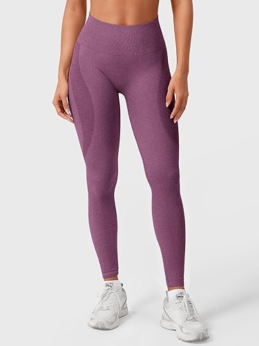 Miniatura 138 de HIGORUN - Leggings sin costuras para mujer, moldeadores, con diseño gráfico de sonrisas, de cintura alta, para el gimnasio, yoga o hacer ejercicio