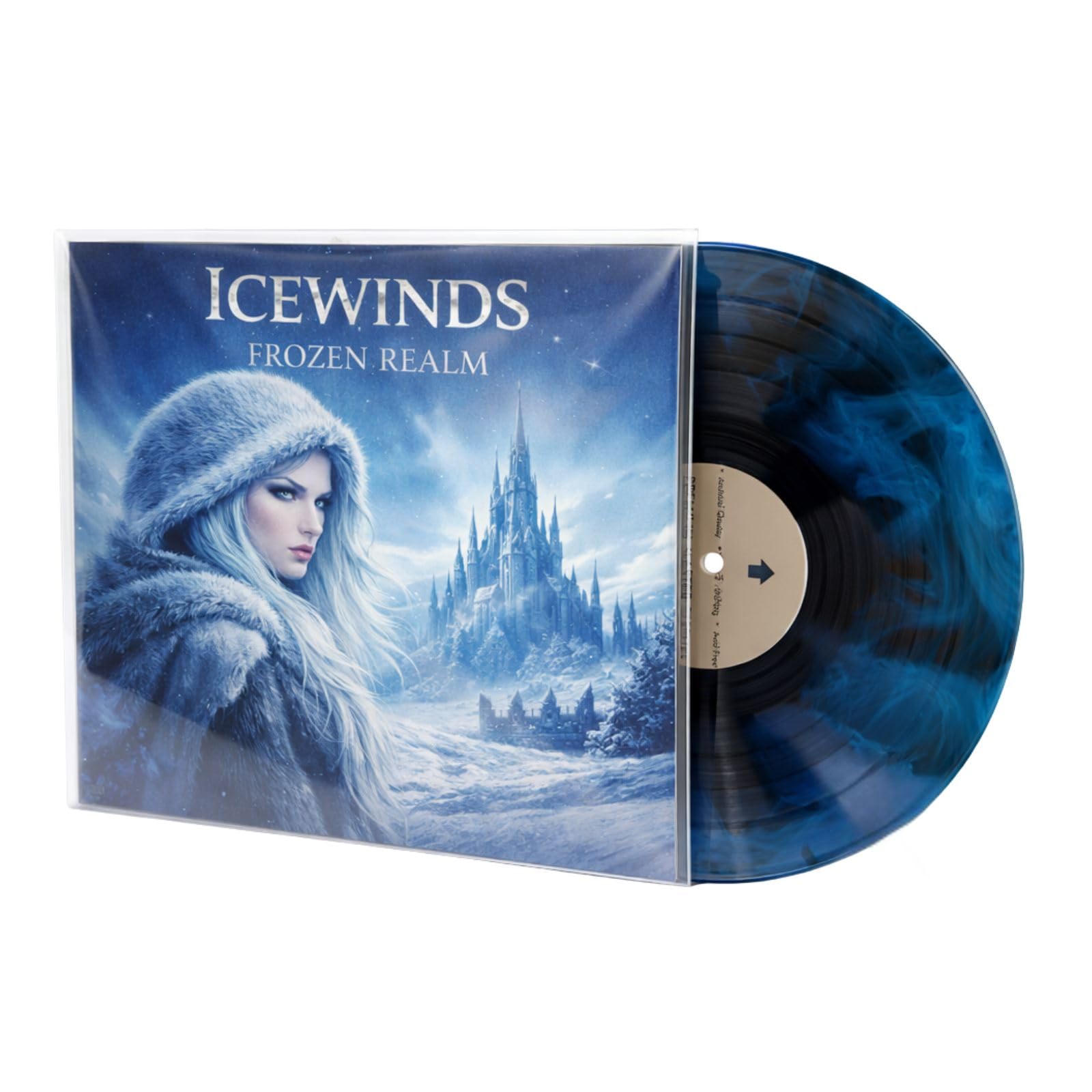 Mari-Medienverpackungen LP Hüllen 12" glasklar Schutz für Vinyl Langspielplatten (100 St.) 325 x 325 x 0,100 die auch für Doppelalbum CPP Folie
