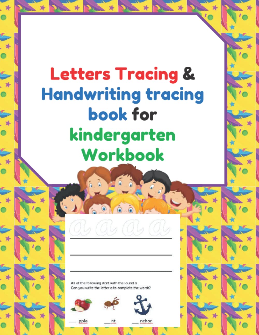 Learning Without Tears:Letters Tracing & Handwriting tracing book for kindergarten Workbook| Pencil Control Workbook for Kids, 83 pages, Size 8.5 x 11