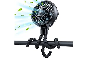 Gusgu Portable USB Fan for Stroller
