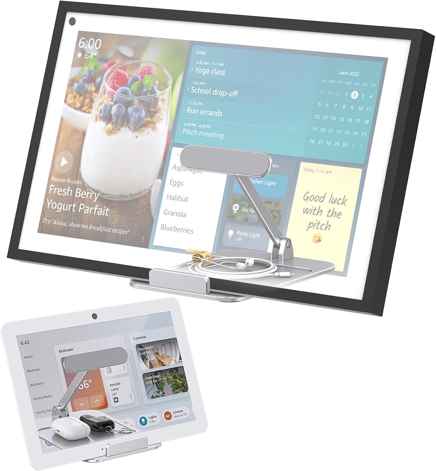 Tilt Stand for Echo Show 15 (1st/2nd Gen) & Echo Hub