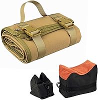 KIDYBELL Tactical Shooting Mat: Waterproof Non-Slip 78x29" Gun Pad with Rifle Rest Sandbags for Hunting & Outdoor Shooting