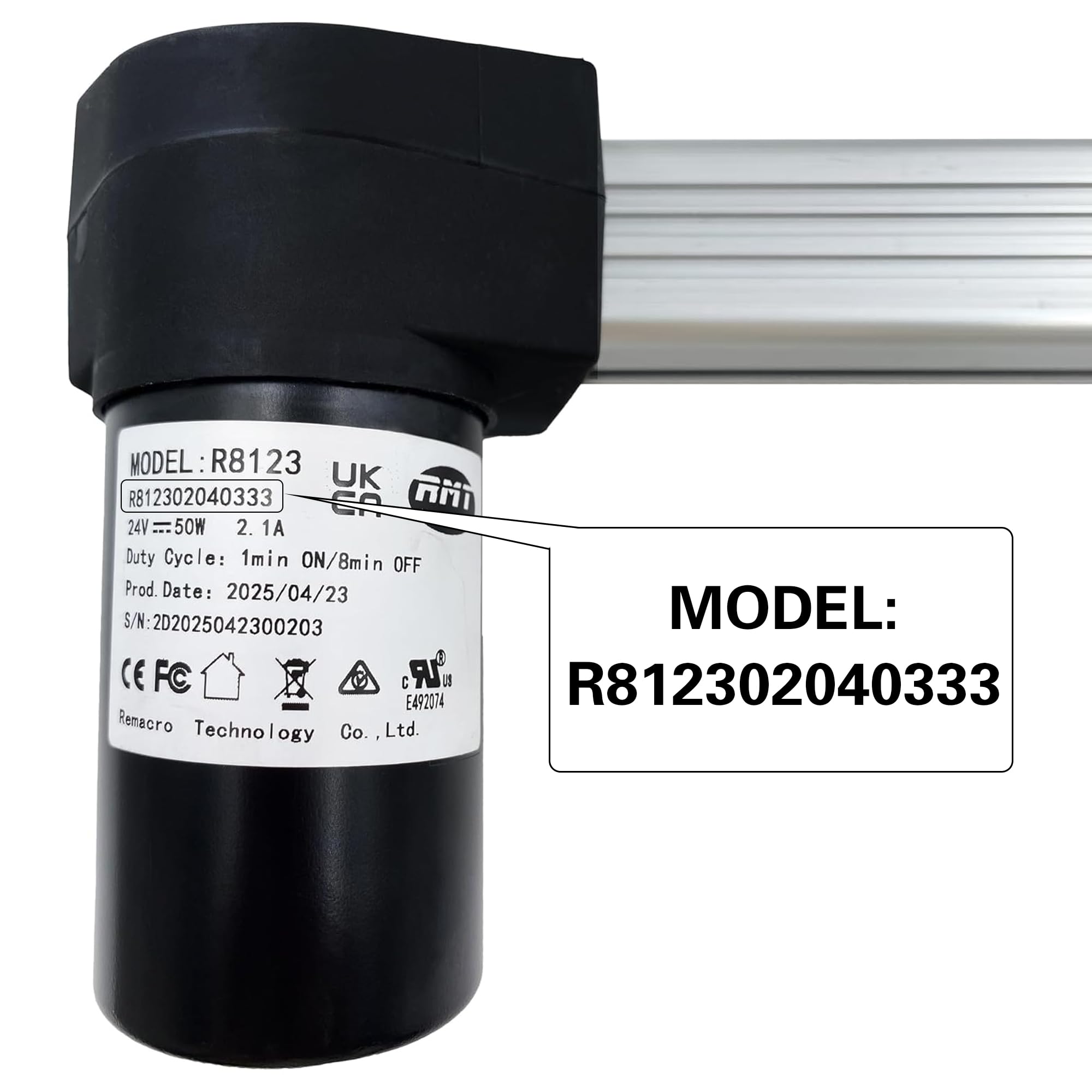 Amazon.com: Kariwust Linear Actuator RMT Model R812302040333 Power