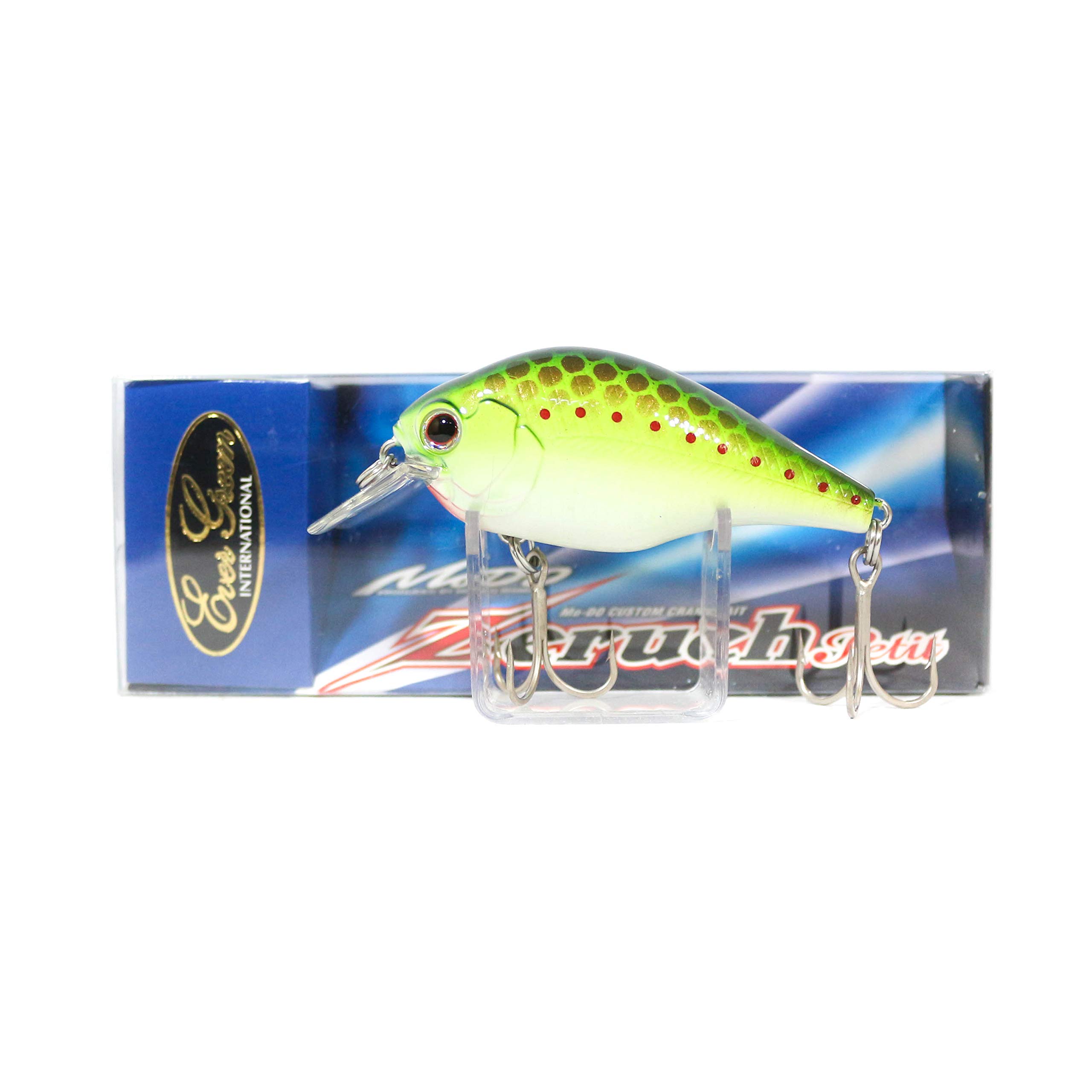 Evergreen Zerque Petit Crankbait 2.4in Floating #373 Olive Copper Shad