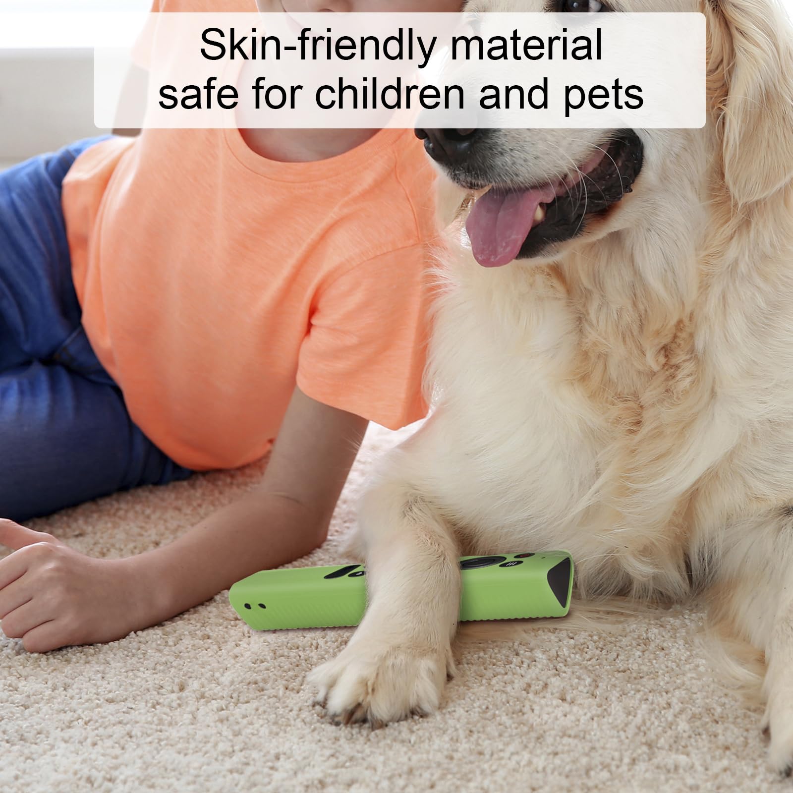 Funda luminosa verde para mando a distancia NVIDIA Shield TV Pro/4K HDR, ligera, antideslizante, respetuosa con la piel, funda de silicona