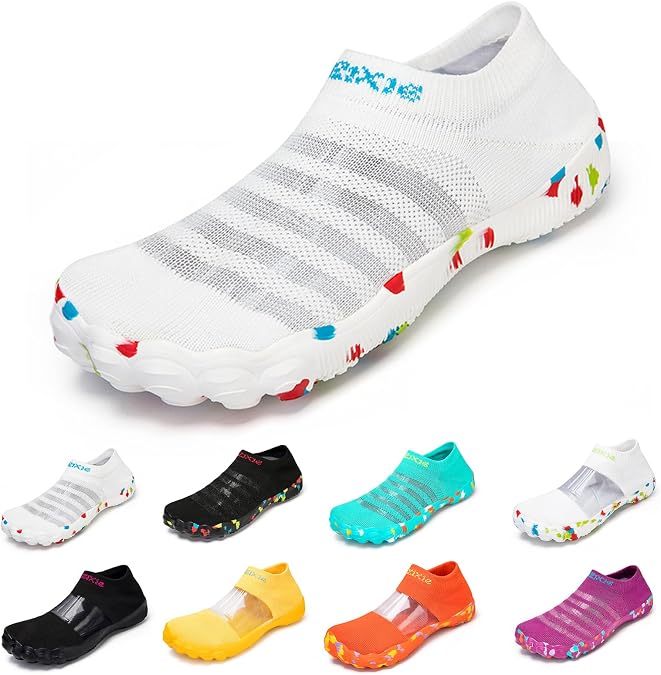 Water Shoes Women Men Wide Toe Box HF cloud stride Shoes Quick Dry Non Slip Breathable Boots Barefoot Sneakers Aqua Outdoor Sports for Swim Pool Beach Running Surf Walk Hiking Comfortable Sneakers Unisex