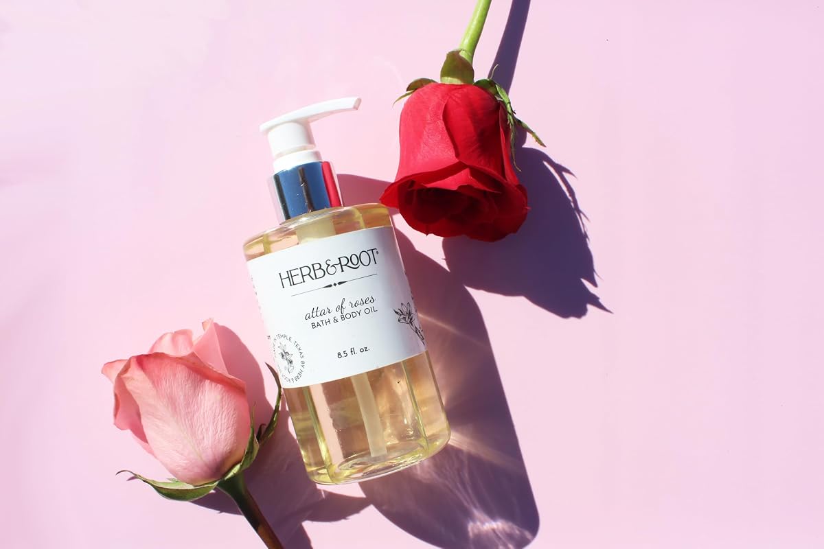 Hibiscus and Rose Self-Care Body Oil view 4