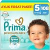 Prima Diaper Premium Care Number 5 108 Monthly Deal Package