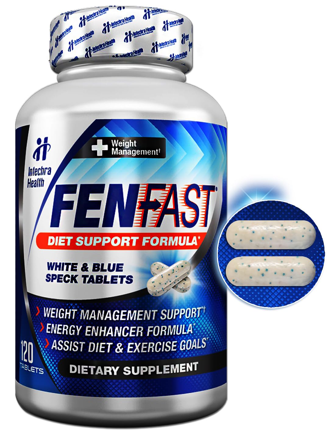 Diet Pills That Work for Weight Management Best Diet Pills + Powerful Energy Boost 120 White Blue Tablets