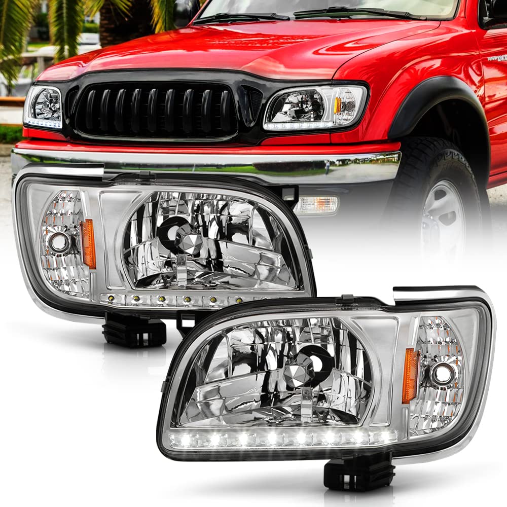 Amazon | ACANII - 2001-2004年式トヨタタコマLEDDRLヘッドライト  