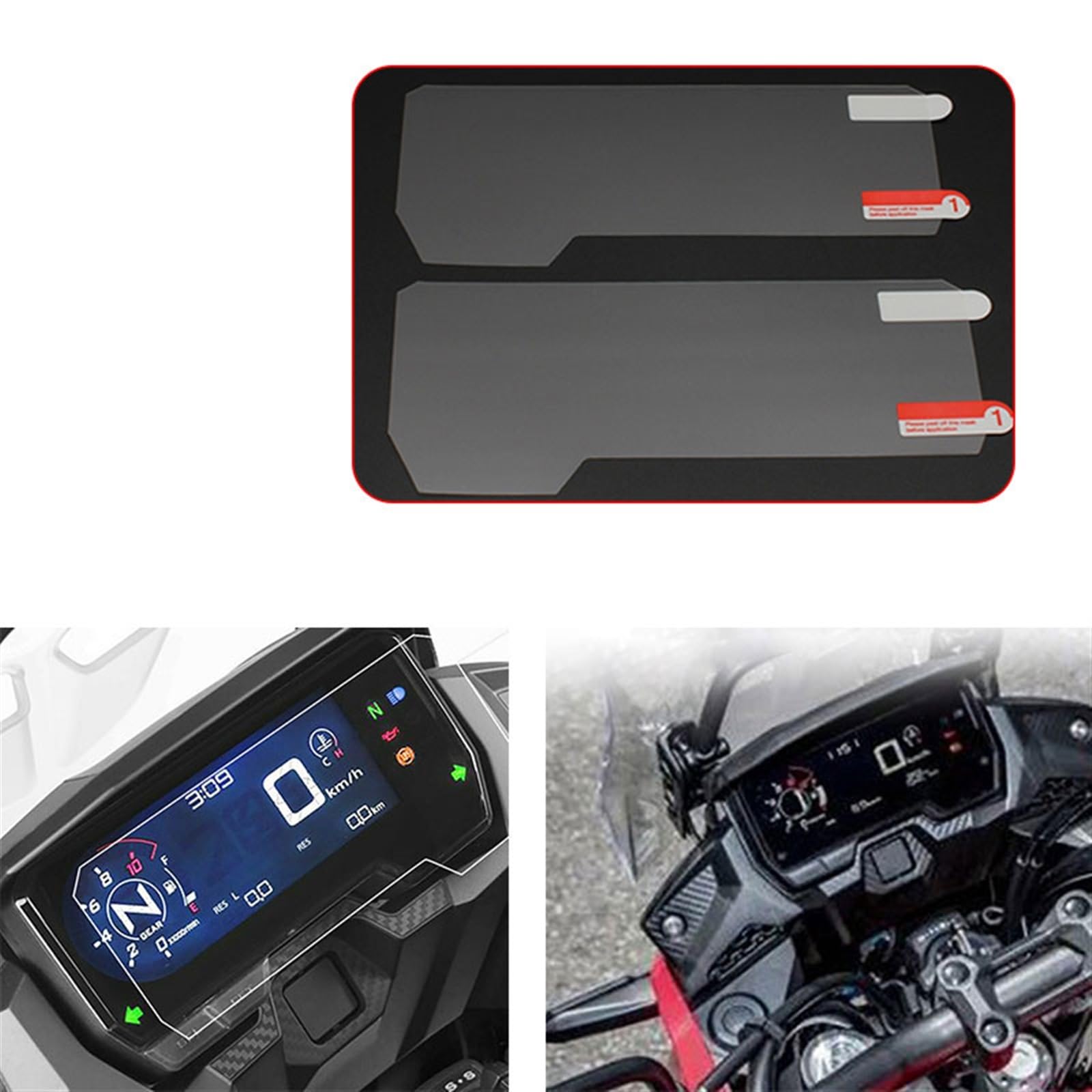 Film de protection tableau de bord pour Honda CB500F CB500X CB650R 2019-2021