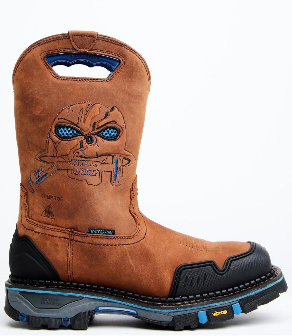 Cody James Men's 11" Decimator Waterproof Western Work Boot Nano - Bcjcwspw101