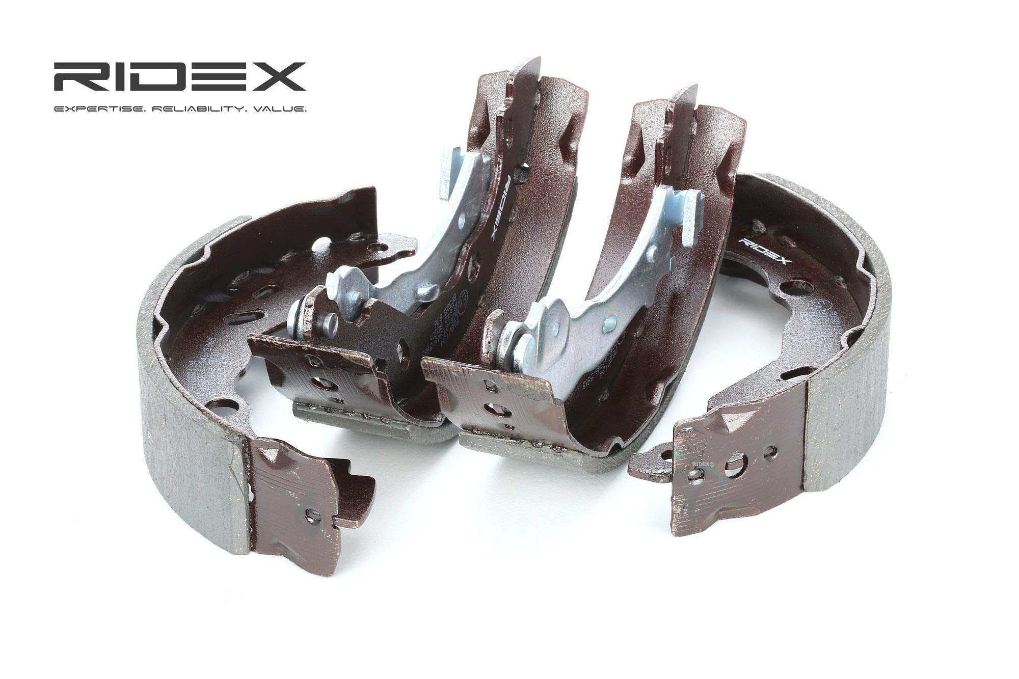RIDEX 70B0124 Kit ganasce freni Posteriore con leva freno a mano Compatibilità con CITROËN C3 I Hatchback FC, FN