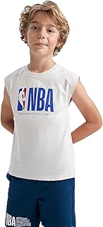 DeFacto Boys Regular Fit Short Sleeve A8737A8 Crew Neck Shirt