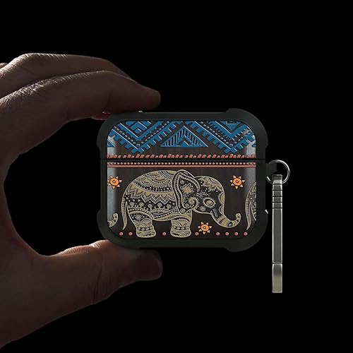 Miniatura 2 de Funda para AirPods Pro 2, funda a prueba de golpes con llavero de liberación rápida, compatible con Airpods Pro de 21 generación (202320222019),