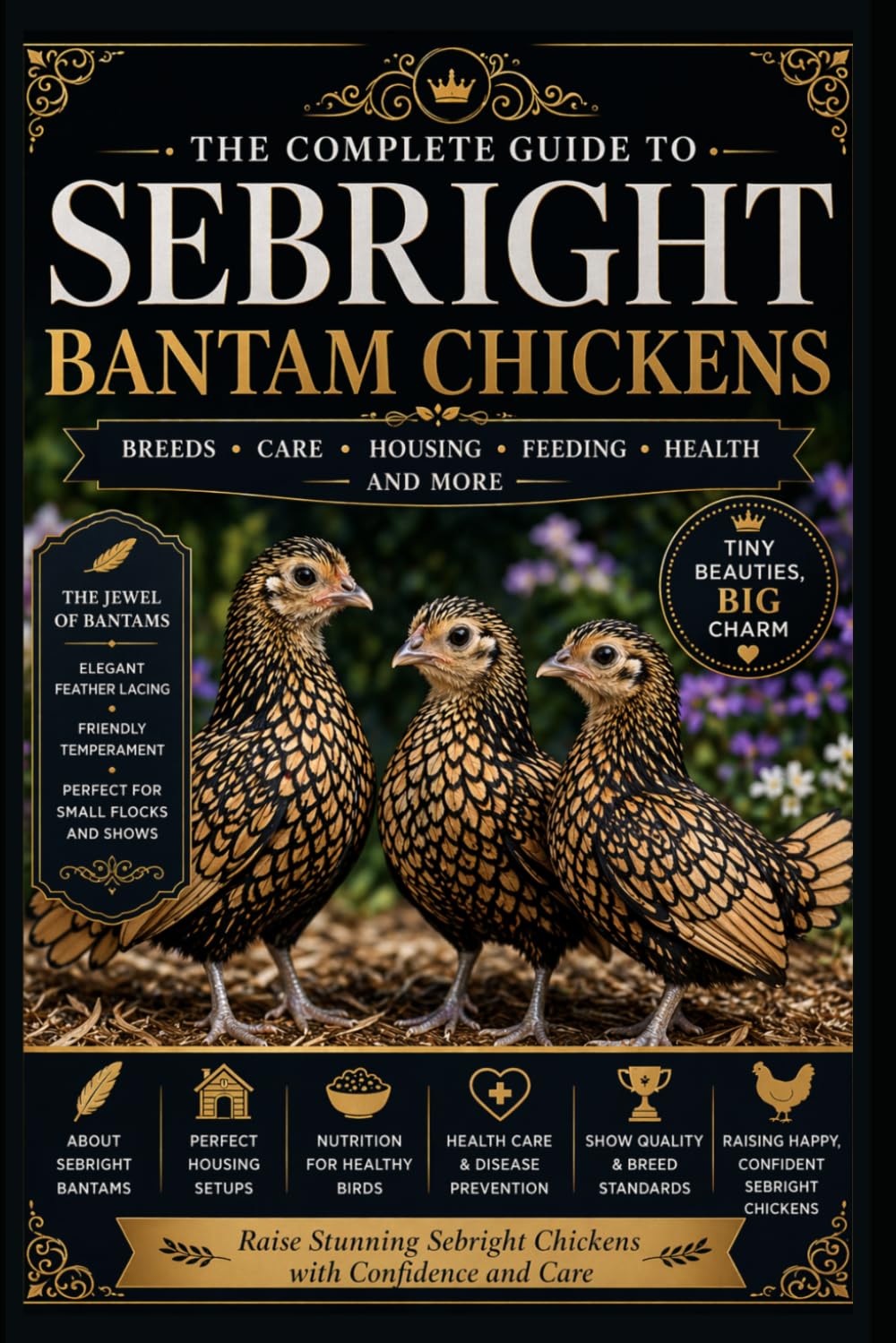 The Complete Guide to Sebright Bantam Chickens: Care, Breeding, Feeding, and Raising Exhibition-Quality Backyard Birds: A Practical Handbook for Beginners and Breeders