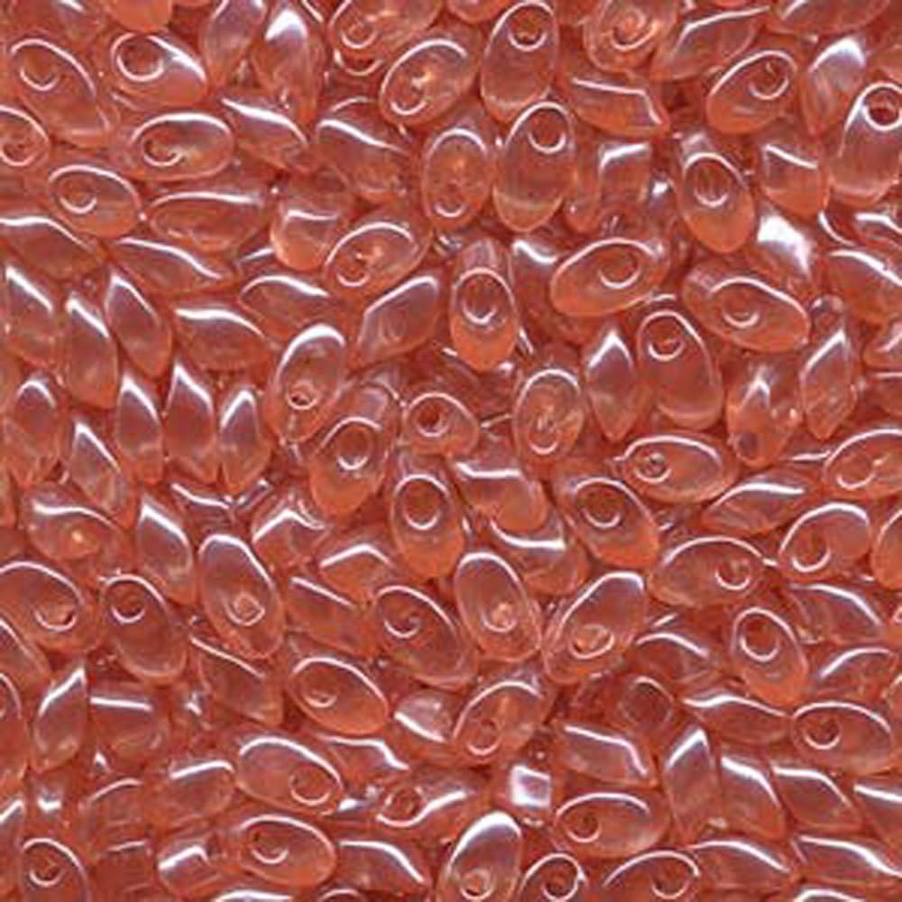 Peach 100 Grams 4x7mm Miyuki Long Magatama Glass Fringe Beads