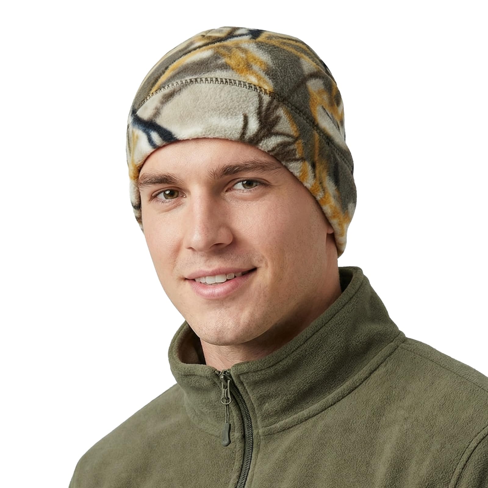 Winter Warm Wintermütze für Damen und Herren, Unisex Solid Outdoor Sport Radfahren Mütze Fleece Ski Beanie Skull Cap
