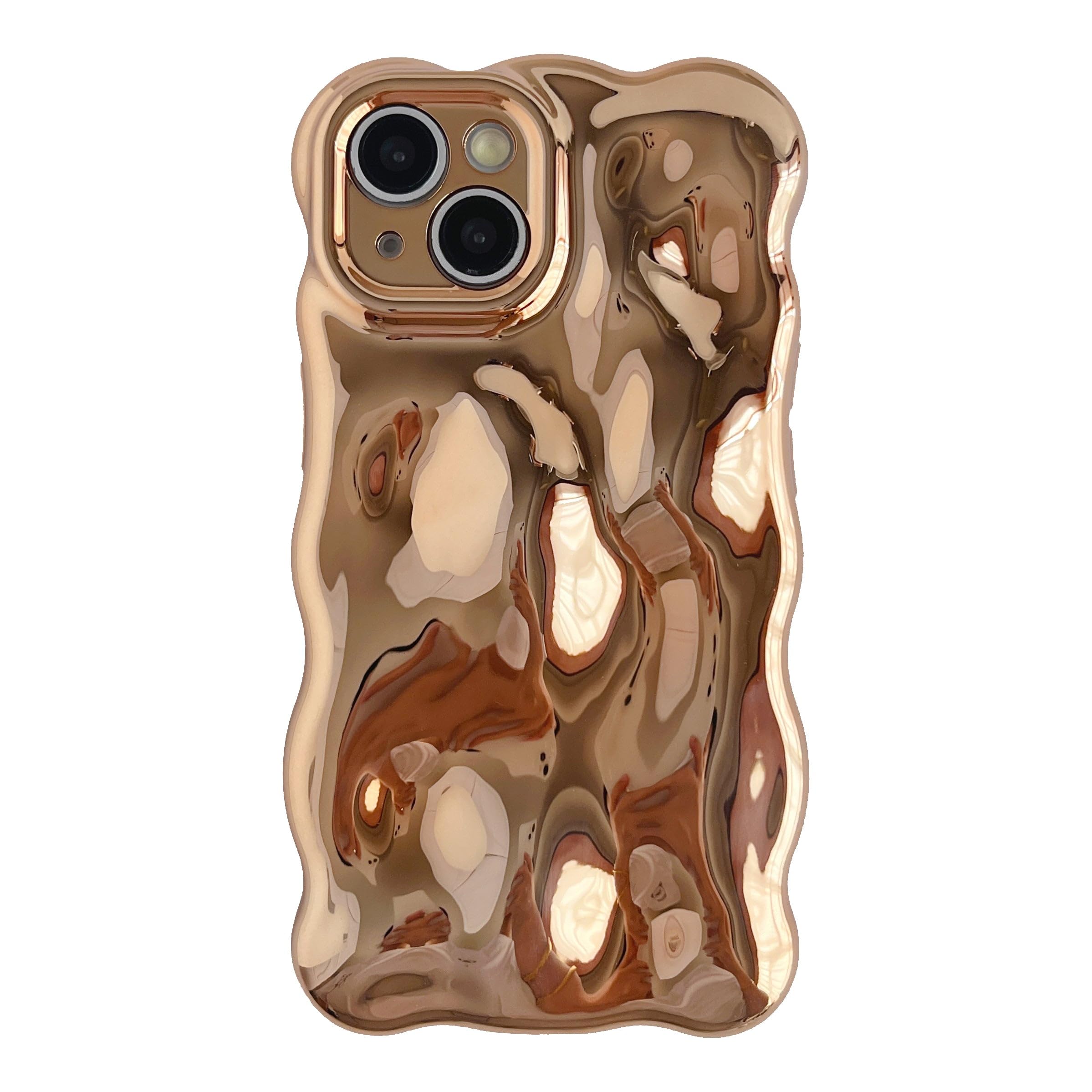 Coque iPhone 14 ondulations d'eau pour sublimer vos looks quotidiens - 7