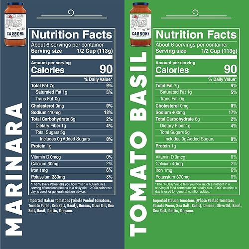 Miniatura 57 de Carbone Salsa de pasta Arrabbiata Salsa de tomate hecha con ingredientes frescos y totalmente naturales Sin OMG, vegana, sin gluten, salsa