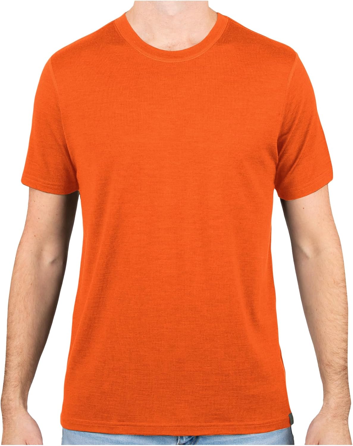 MERIWOOL Men’s Merino Wool Short Sleeve T Shirt Lightweight Base Layer