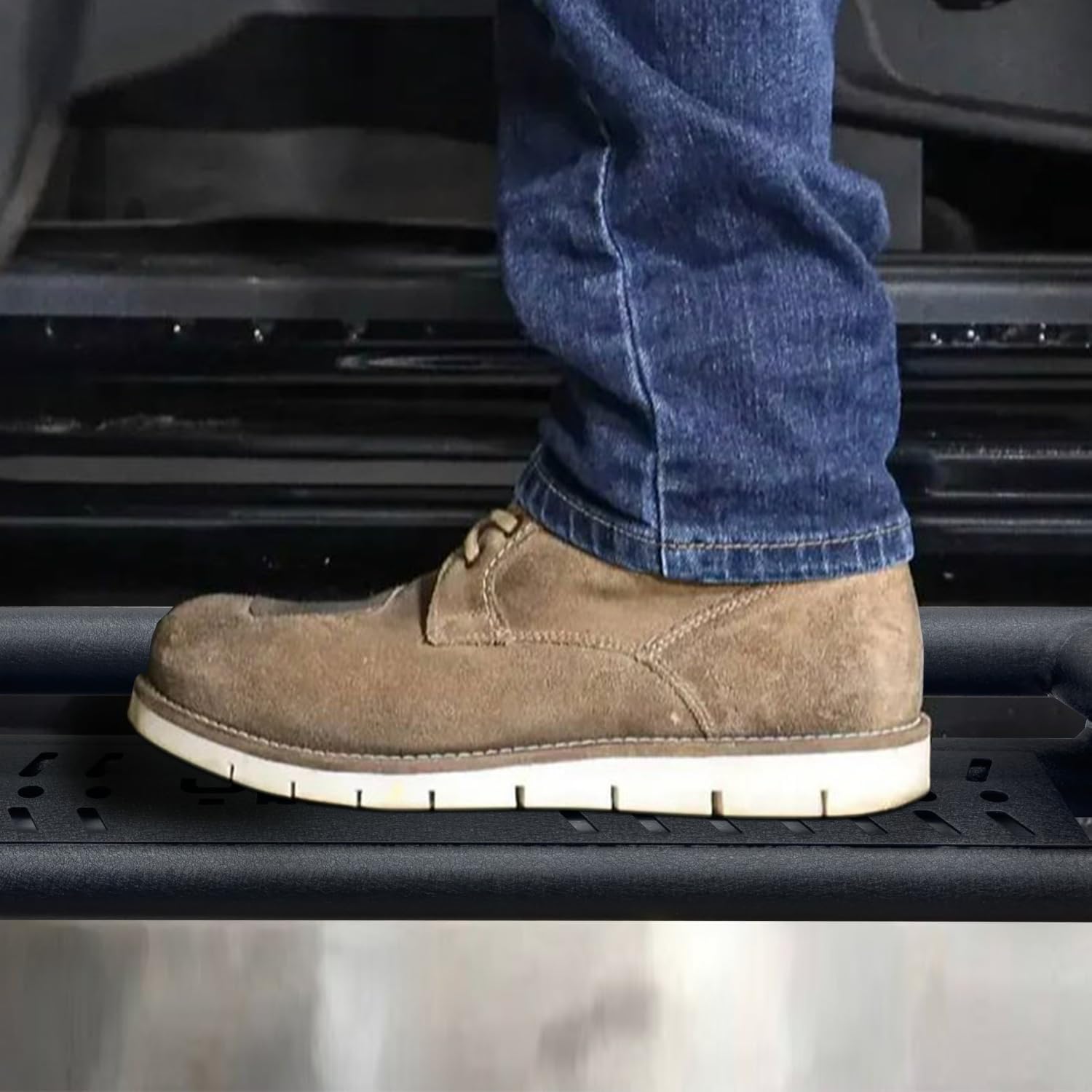 Drop Down Side Step Bars Running Boards Compatible with 2019 2020 2021 2022 2023 2024 Dodge Ram 1500 New Body Style CEW Cab