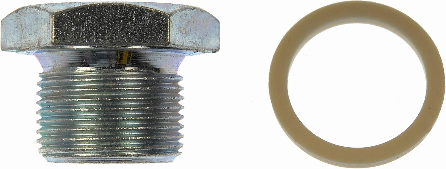 Dorman 090-011 Oil Drain Plug Standard 7/8 In.-18, Head Size 1-1/8 In. Compatible with Select Jeep Models, 5 Pack