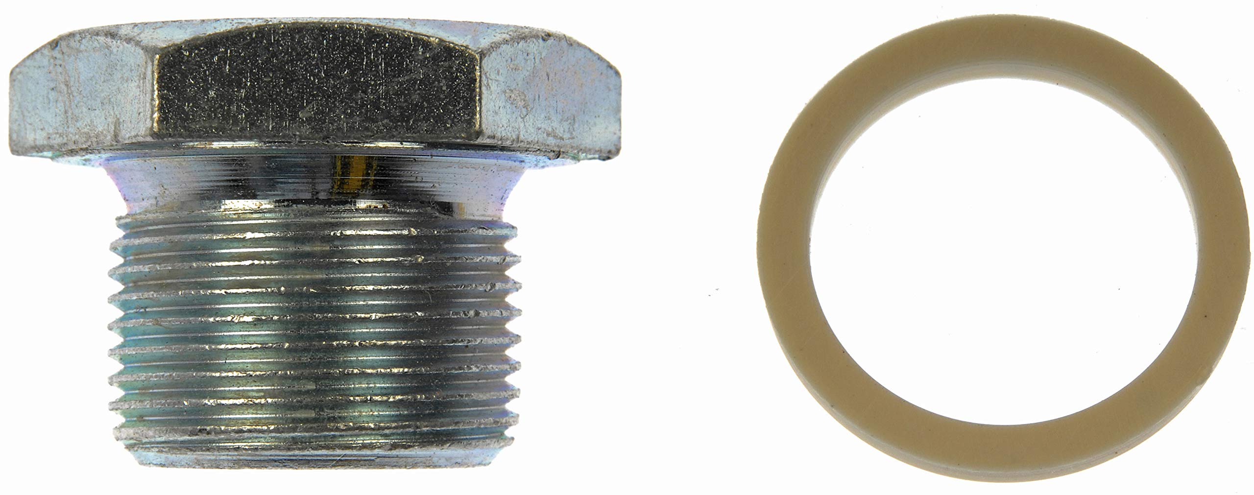 Dorman 090-011 Oil Drain Plug Standard 7/8 In.-18, Head Size 1-1/8 In. Compatible with Select Jeep Models, 5 Pack - OIL DRAIN PLUG - Oil Drain Plug Standard 7/8 In.-18, Head Size 1-1/8 In. - Oil Pan Drain Plug - This replacement engine oil drain plug is a direct replacement for a damaged or worn original equipment drain plug, precisely matching the thread pitch to ensure a quality seal. - Jeep 1971-62 - Oil Drain Plug Standard 7/8 In.-18, Head Size 1-1/8 In.