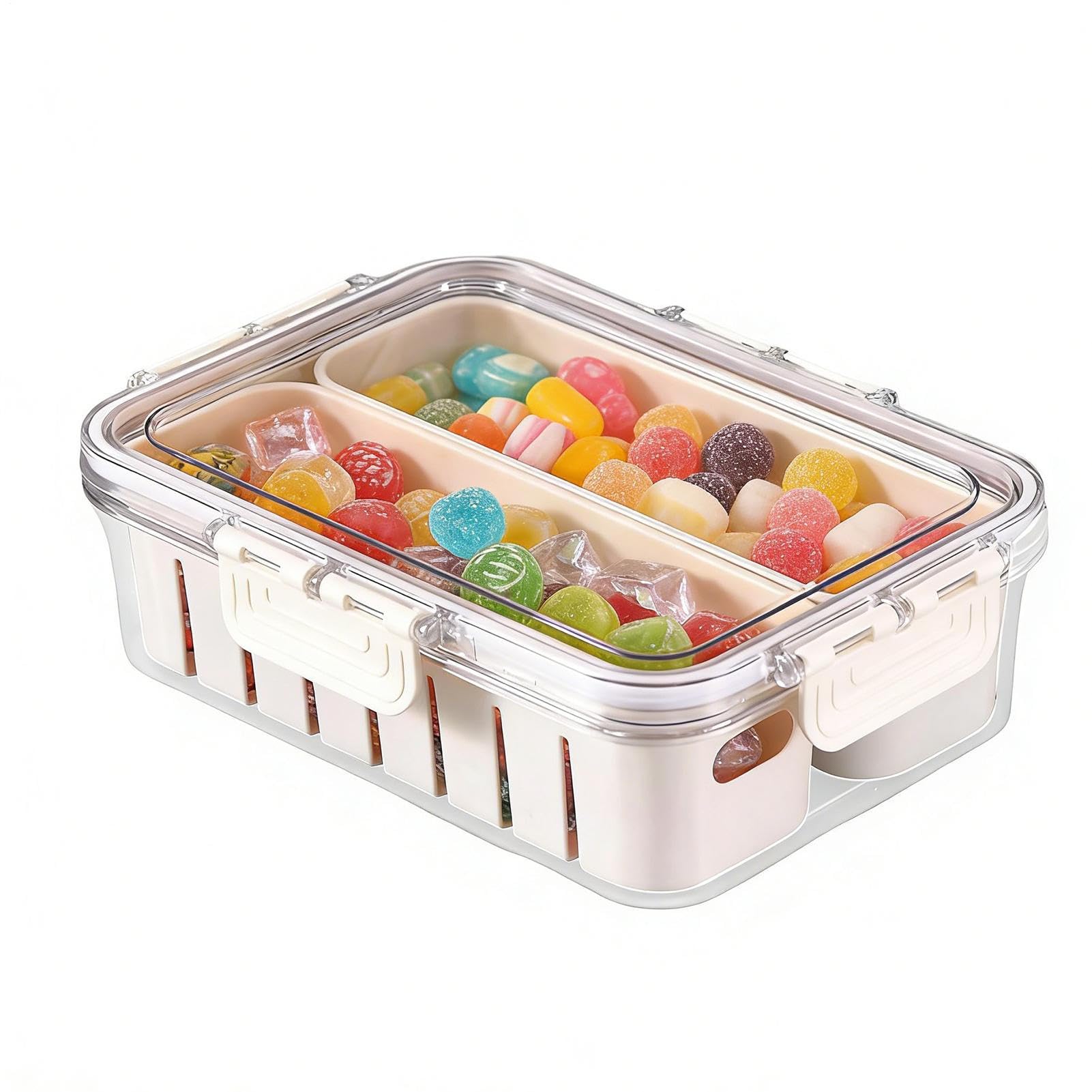 Caja de aperitivos y contenedor de embutidos para organizador de trabajo