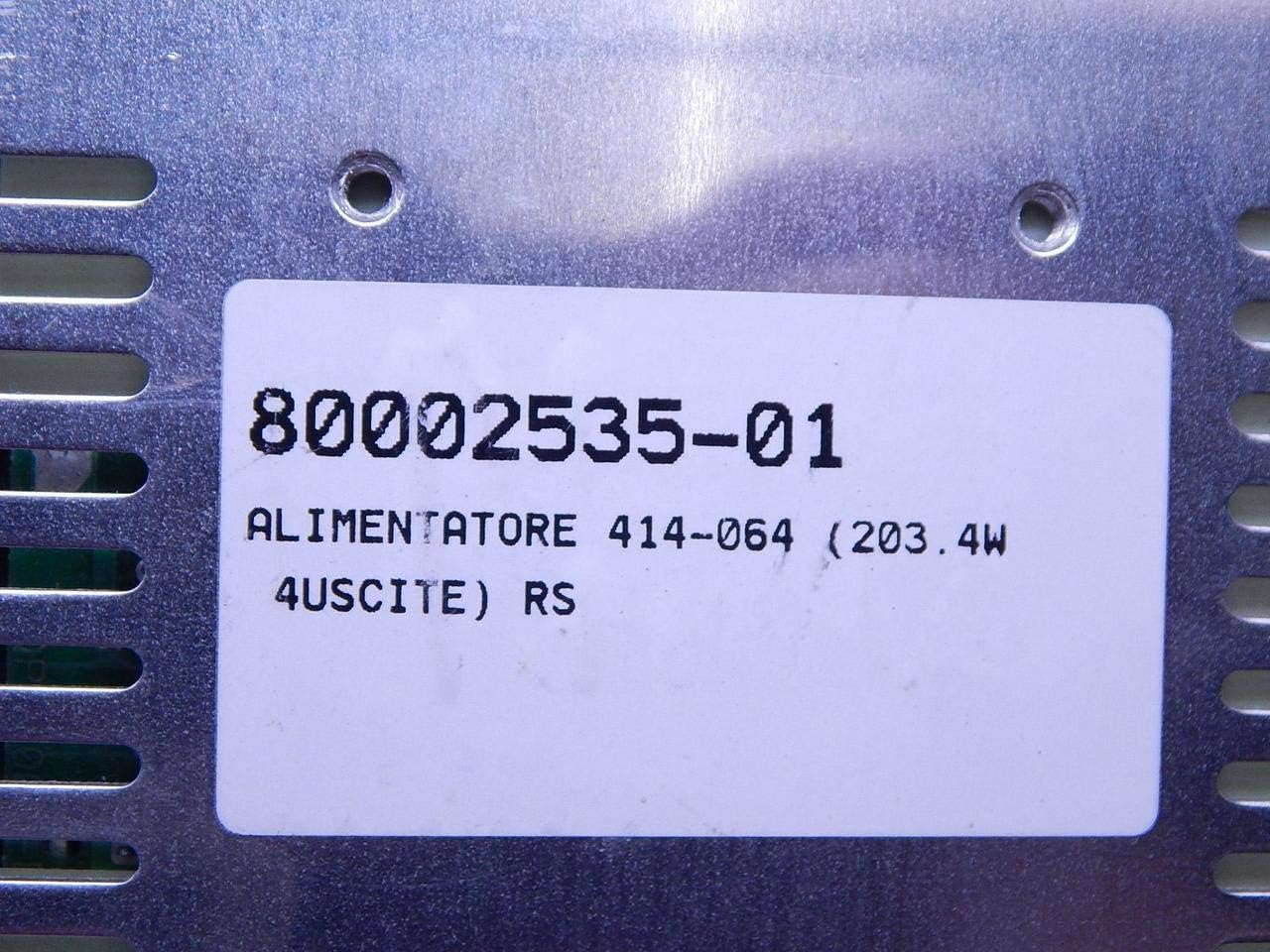 Mean Well QP-200D Enclosed Switching AC-to-DC Power Supply, Quad Output, 204.9W, 3.5A, 2.0" H x 3.9" W x 7.8" L