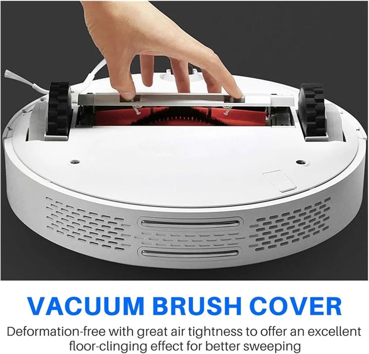 AF93 Main Brush Cover,Compatible for Xiaomi,Compatible for Roidmi, Plus Robot Vacuum Cleaner Spare Parts