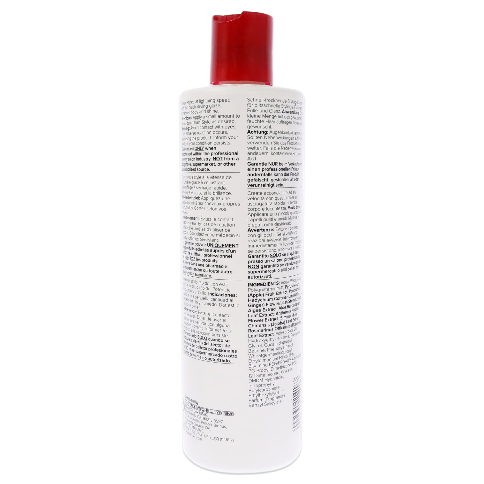 Paul Mitchell Super Sculpt Flessibile Styling Glaze For Unisex 16.9 oz Gel