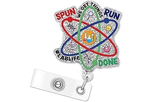 ERHACHAIJIA Funny Science Retractable Badge Reel - Perfect Medical Lab Week 2023 Gift