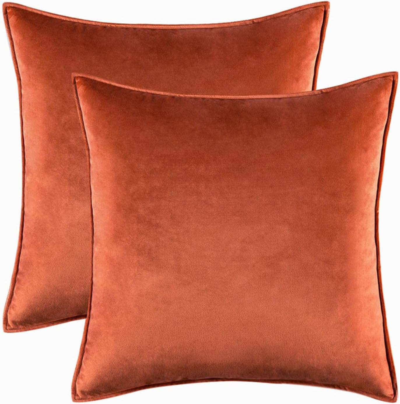 クッションカバー ベルベット おしゃれ 北欧風 無地 四角 インテリア シンプル 可愛い 座布団カバー 洗える 車用 家庭用 ホテル用 レストラン用 部屋雑貨 オレンジ色 50 50cm ディズニープリンセスのベビーグッズも大集合