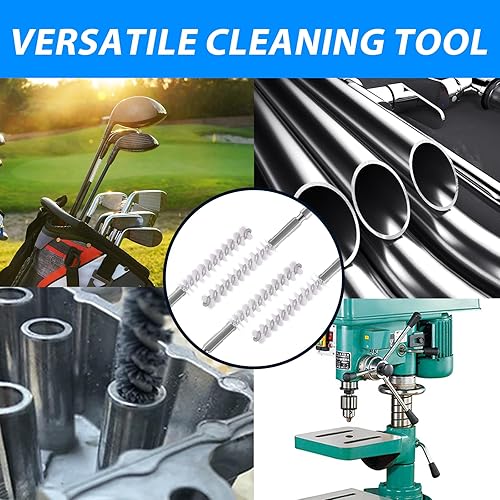 Miniatura 5 de Cepillo de cabeza de palo de golf de 4 piezas, herramienta de limpieza de cepillo de alambre para palos de golf, perfecto para casquillos y ejes,