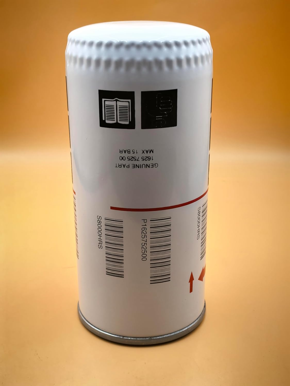 1625752500 Oil Filter for Atlas Copco Screw Air Compressor GA30/37/45/55/75/90/315/355/400/450/500,Replace 2903752500 2903752501 1625752501