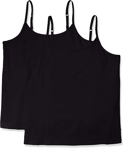 Amazon Essentials Women's Fitted Tank Top Camisole Undershirts, Plus Size