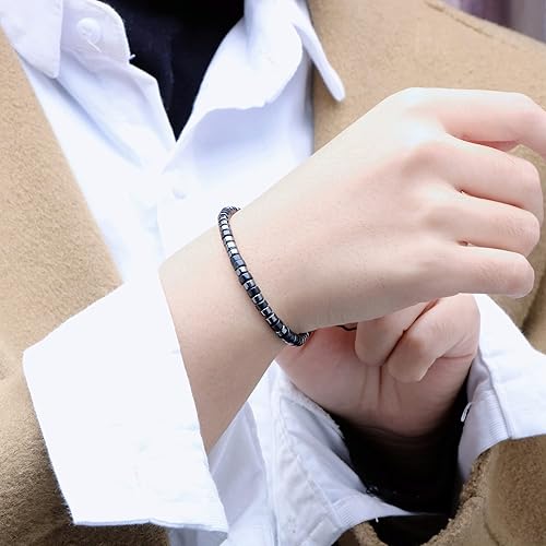 Miniatura 4 de JoycuFF Pulseras con código morse para mujer, regalo divertido para niñas, joyería inspiradora con mensaje secreto, Navidad, regalos de cumpleaños