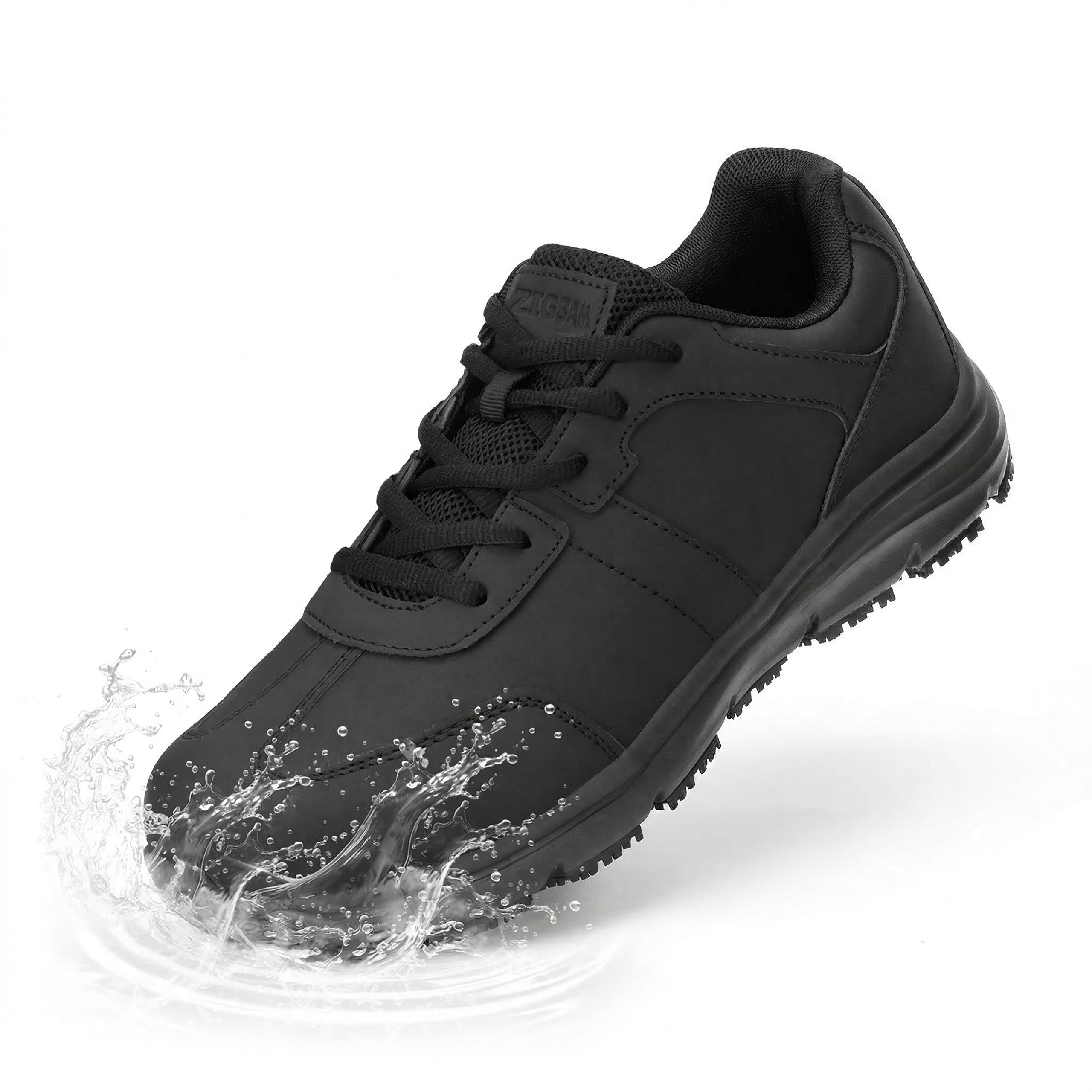 Scarpe Antinfortunistiche Uomo Cucina Scarpe da Cuoco Scarpe Antinfortunistica Antiscivolo Scarpe da Lavoro Impermeabili Punta in Acciaio Comode Leggere SRC Ristorazione