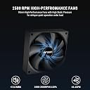 Ant Esports V4 Digital CPU Air Cooler CPU Fan with LED Temperature Display & ARGB|90mm FAN| Support Intel - LGA1851 / 1700/1200 AMD - AM5 / AM4 gallery image