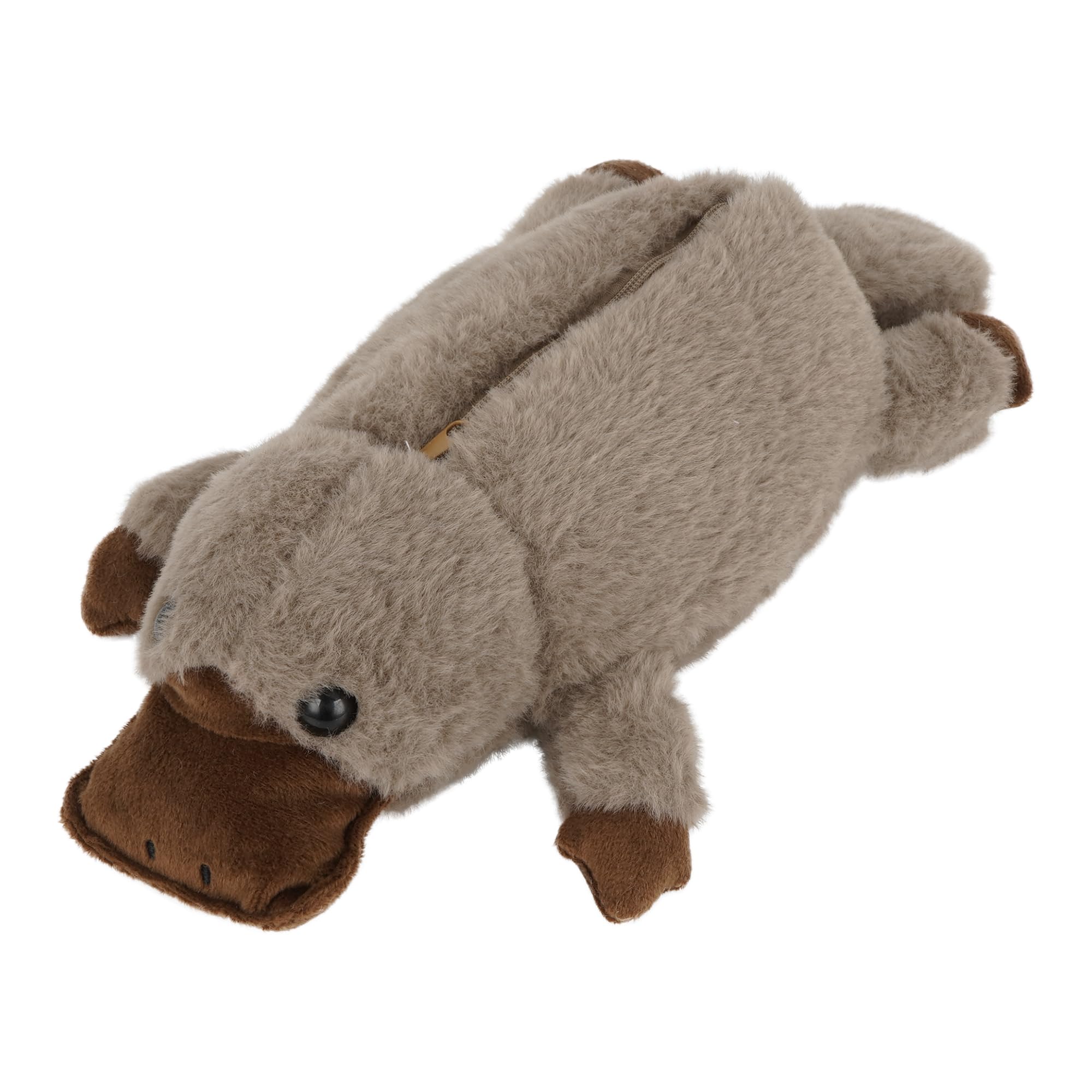 LA HUATE Kid's Super Cute Plush Pencil Case Animal Design Pencil Holder Pen Case for School Children Students