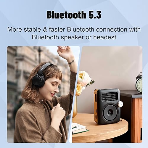 Miniatura 3 de Reproductor MP3 de 128 GB con Bluetooth 5.3, reproductor de música digital portátil sin pérdida con altavoz integrado, pantalla táctil completa de