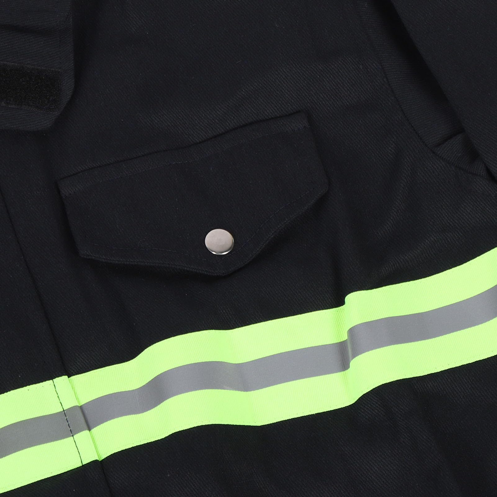 Fafeicy Traje de Seguridad Ignífugo, Alta Visibilidad, Aislamiento Térmico, Ropa Protectora, Ropa de Trabajo Química, Protección para Todo Tipo de Clima, Comodidad y Movilidad, Visibilidad Mejorada,