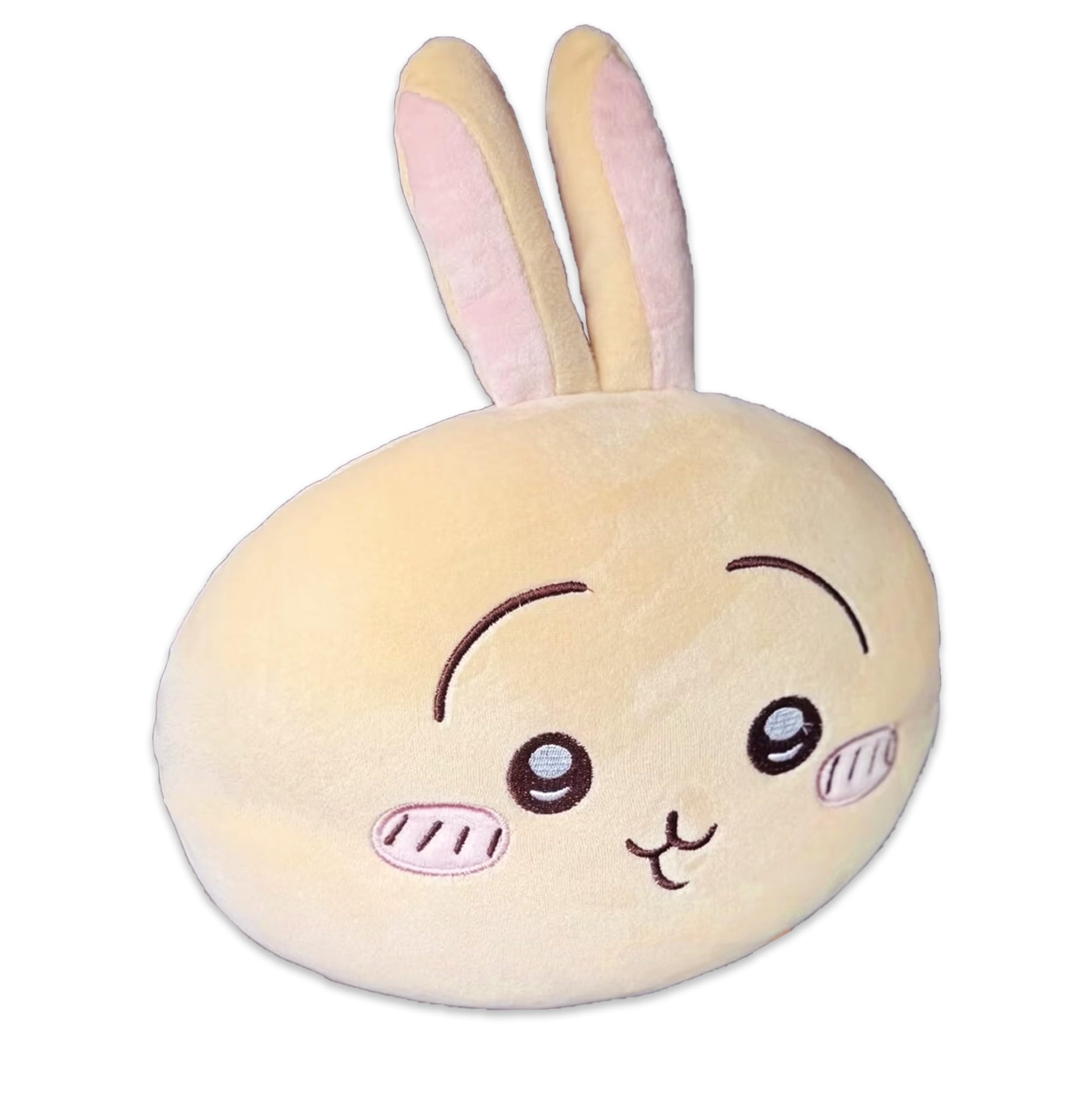 Roffatide Anime Usagi Car Neck Pillow 1pc Chiikawa Plush Auto Head Headrest Cushion for Chairs,Recliners,Car Seats - 1 pc
